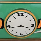 Rare Vintage Newport Wall Hanging Cigarette Clock Sign Works