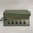 Vintage 1950s Grundig 3 Microphone Mixer     Untested     Wire Needs Replacing