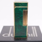 Dunhill Rollagas Lighter_green Shell-ultrasonically Cleaned_working