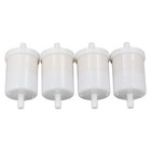 4 Pcs For Kubota Diesel Engine Fuel Filter Part 12581-43012 - Inline Filter