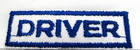 Vintage Driver Jacket Patch Semi Truck Race Car Delivery Employee Worker