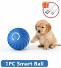 Smart Interactive Dog Toy Ball     Usb Electronic Automatic Moving   Bouncing Pet 