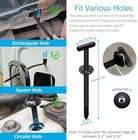 30pcs Nylon Universal Cable Tie Buckles Zip Clips Car Fender Bumper Fix