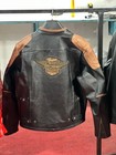 Harley Davidson Trostel Bar shield Men s Black Leather Jacket