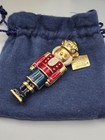 2006 Estee Lauder White Linen Holiday Nutcracker Solid Perfume Compact Tag  box 