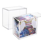 Pokemon Booster Box Acrylic Case Magnetic Protective Display Case Box Anti-drop