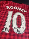 Wayne Rooney Signed Manchester United Jersey Beckett 