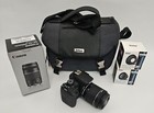 Canon Eos Rebel T5i Dslr Camera Bundle Ef 75-300mm Lens  Efs 18-55 Lens  Bag etc