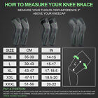 Full Long Knee Brace Leg Compression Sleeve Meniscus Tear Arthritis Joint Pain