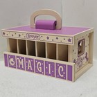 Breyer Magic Wooden Stable Playset W  6 Mini Unicorns Horse Toy Collectible
