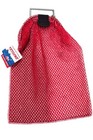 Trident Gp3 Red Mesh Scuba snorkeling Gear Bag With Metal Frame