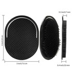 6pcs Shampoo Pocket Comb Massage Hair Comb Pocket Palm Brush Comb Portable Hair
