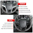 Carbon Fiber Interior Console Cover Trim Accessories For Chevy Camaro 2012-15