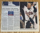 1995 Atlanta Braves World Series Champions Baseball Newspaper Sports Section