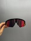 Summer Oakley Sphaera Oo9403 Uv400 Sunglasses Matte Black Prizm Red Lenses