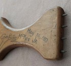 Vintage 1953 Wood Hand-held Carpet Stretcher 8 