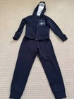 Moncler Kids Hoodie   Joggers Set Navy Size 8a   130cm Authentic  650 Retail