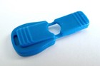 Cord Lock Ends Clip  Zipper Puller  10  Blue