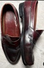 Vintage Bass  Weejun   s Men   s     Penny Loafers-made In Usa   burgundy   size 10 5 D