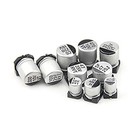 200pcs 10 Value Smd Electrolytic Capacitor Assortment Kit 1uf To