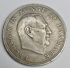 1961 Denmark 5 Five Kroner - Circulated Danish Copper-nickel World Coin