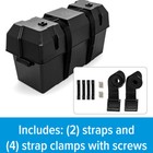 Camco 55374 Double Battery Box For Group Gc2  24 Batteries