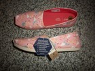 Womens Size 8 Authentic Toms Classic Alpargatas Canvas Shoes - Nwt
