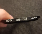 Hoya 48-52mm Step Up Adapter Ring 48mm Lens To 52mm Filter Converter