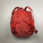 Fjallraven Kanken Backpack Unisex Os Red Classic Vinylon F Logo Bag