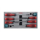 Vessel Tools 9308eva Megadora Jawsfit Screwdriver 8 Pcs Foam Secured Set Japan