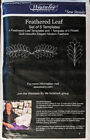 Westalee Sew Steady Feathered Leaf Wt-fls-la Longarm Template Ruler Set Of 5