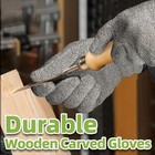 Cut Resistant Work Gloves A9 Level Size M Food Grade Kitchen Safety Gloves