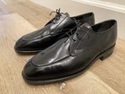 Vintage Freeman Free-flex Mens Size 8d Leather Oxford Black Shoes Usa