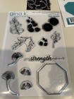 Gina K  Designs Your Strength Stamp And Die Bundle W magnet Sheet