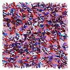 Pcs 4th Of July Decoration Red White Blue American Flag Tinsel 52 5 Feet 8