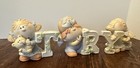 Vintage Bumpkins Fabrizio George Good Figurines Girls   Boy Lot Of 3 Letters Try