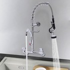 Commercial Kitchen Faucet Restaurant Center 360 Rotatation W  Pull Down Sprayer