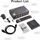 We2usat K3 Pro Android Tv Box Smart Wifi Voice Remote Radio 4k Hdr Set-top Box