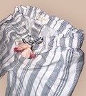 Jessica Simpson Girls Striped Jogger Pants Elastic Drawstring Tapered 8