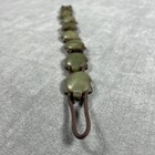 Original Vintage Chinese Hand Carved Genuine Natural Jade Turtle Bracelet Buddha