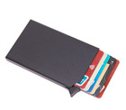 Slim Rfid Blocking Money Clip Wallet For Men Carbon Fiber Front Pocket Minimalis