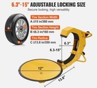 Heavy Duty Wheel Lock Tire Clamp Anti-theft Security Boot Car Trailer Rv 6 3-15 