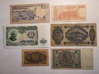 Europe Lot Of 6 Vintage Notes 1929 To 1984 