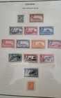 British Gibraltar 1938 1945 Till 1977 Stamps Sets