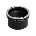 Kipon Lens Mount Adapter Ring For Mamiya 645 Lens To Nikon Z Red Cinema Camera