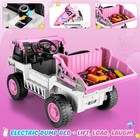 12v Kids Ride On Toy Electric Dump Car Power Wheels Truck W remote Control New