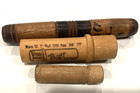 Unique Vintage Antique Wooden Sewing Needle Holders Lot Of 3 Boye   Unbranded