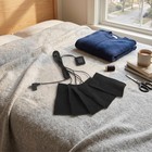 Electric Clothes Heating Pads  5pcs Portable Usb Heater 4 3 X 2 8 Inch  Black