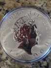 2022 Gb 10 Oz Silver Royal Tudor Beasts- Lion Of England Bu- 1st Release Capsule
