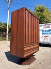Mcm Brutalist Armoire Made By Tobago Of Canada 1971 Paul Evans Style